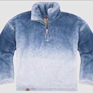 NWT Simply Southern ombre pullover, soft Sherpa jacket XL